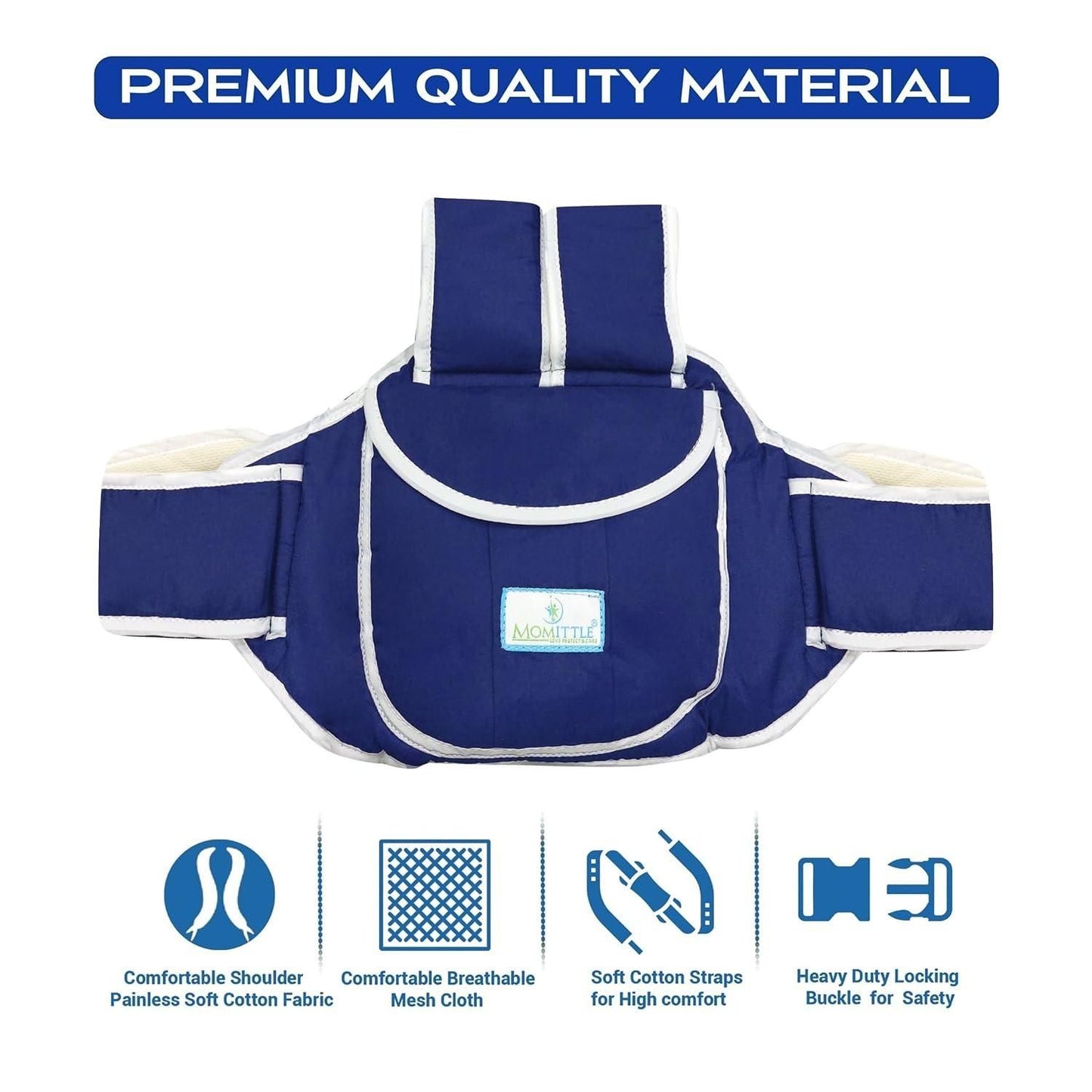 ✨ Baby Safety Belt for 2-Wheelers – Adjustable, Comfy & Super Secure ✨